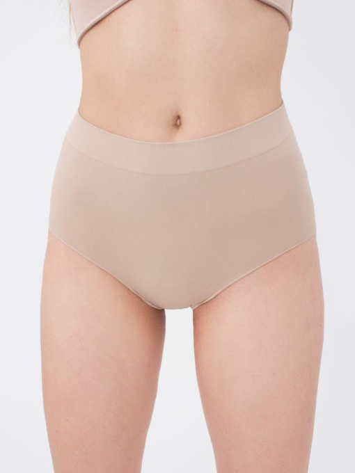 Трусы Giulia Високі безшовні жіночі трусики бріфи Midi Briefs модель UP-00000417 Фото