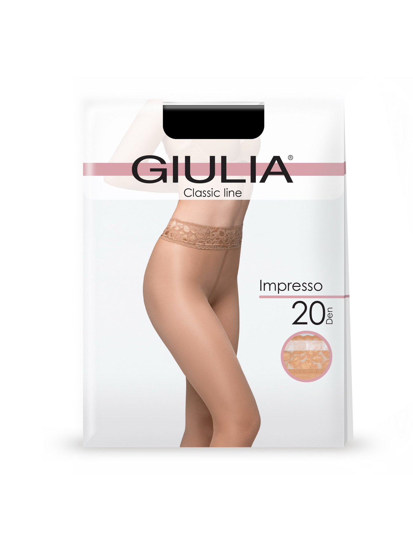 Колготы Giulia Класичні жіночі колготки з коригувальним ефектом Slim 40 модель UP-00000821 Фото