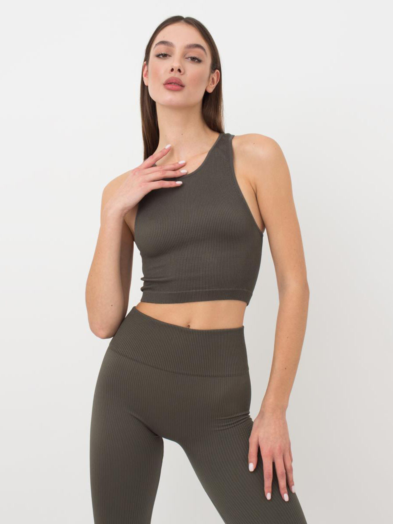 Спортивный топ Giulia Halter Top Rib модель UP-00000901 Фото