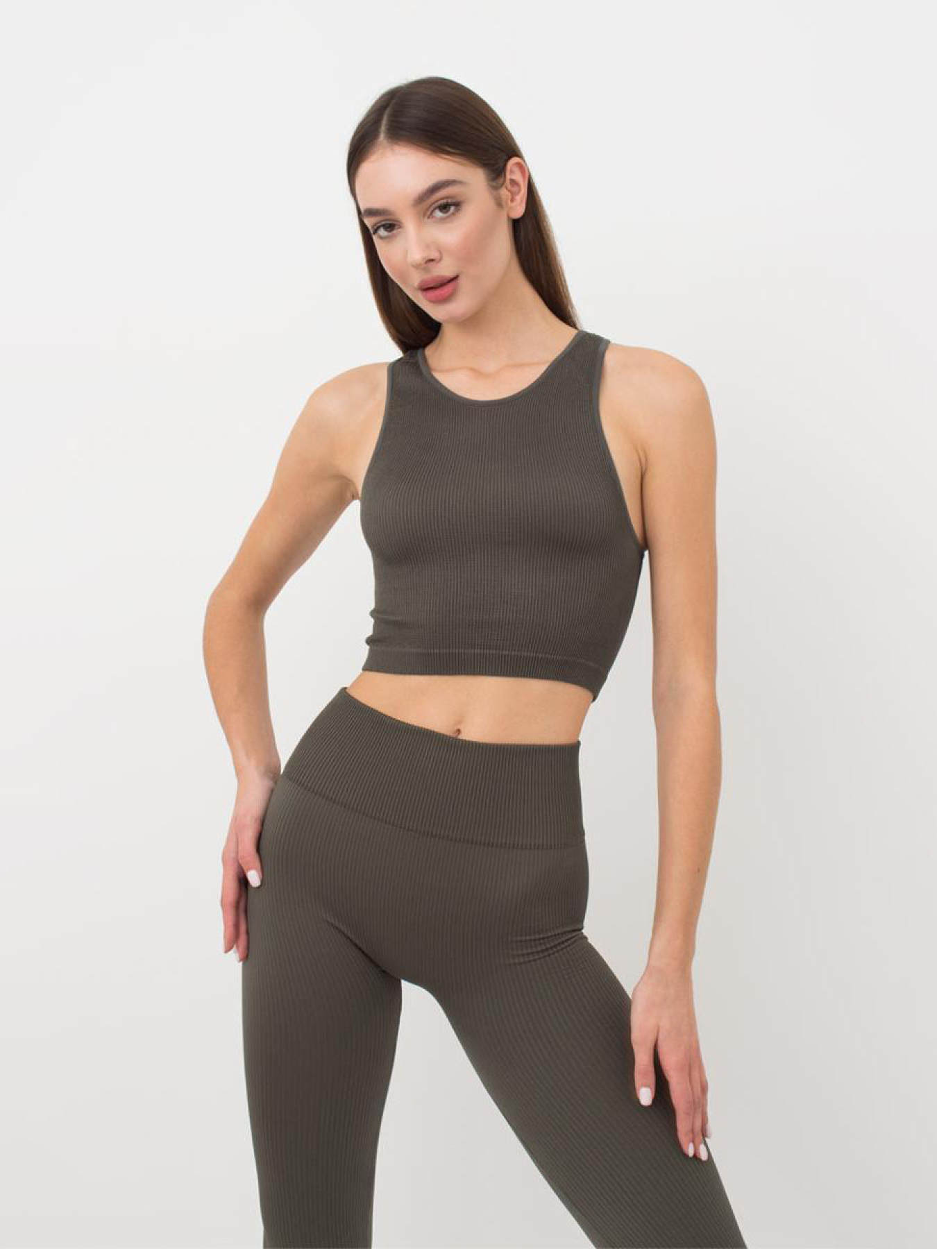 Спортивный топ Giulia Halter Top Rib модель UP-00000901 Фото