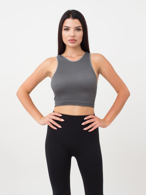 Топ спортивный Giulia Halter Top Rib модель UP-00000901 Фото