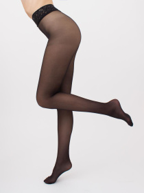 Колготы Giulia Класичні колготки з силіконовим поясом Impresso 40 модель UP-00001428 Фото