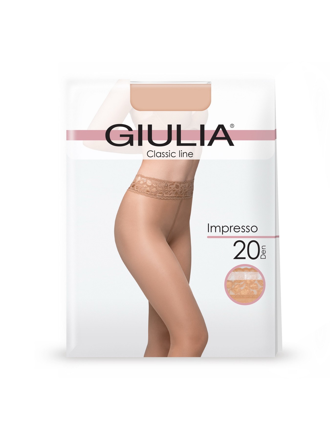 Колготи Giulia impresso 20 модель UP-00001433 Фото