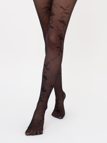 Колготи Giulia Mesh Floral 40 (5) модель UP-00002721 Фото