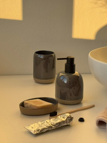 Мыльница "Delhi" серая MBM MY HOME модель BA-49 GRAY Фото