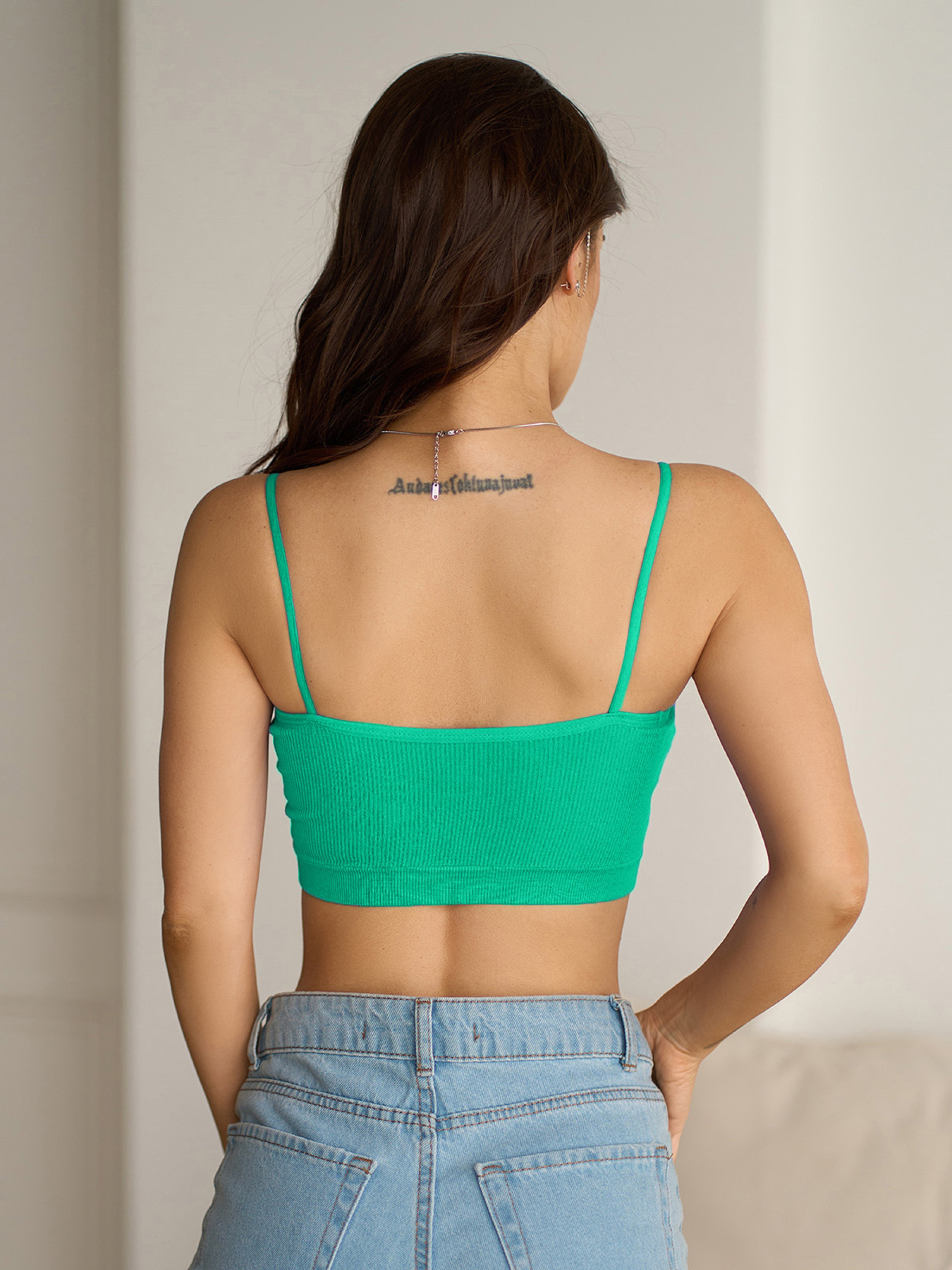 Топ ISSA Plus модель BL3-216_зеленый Фото