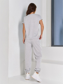 Спортивный костюм ISSA Plus модель 15057_светло_серый Фото