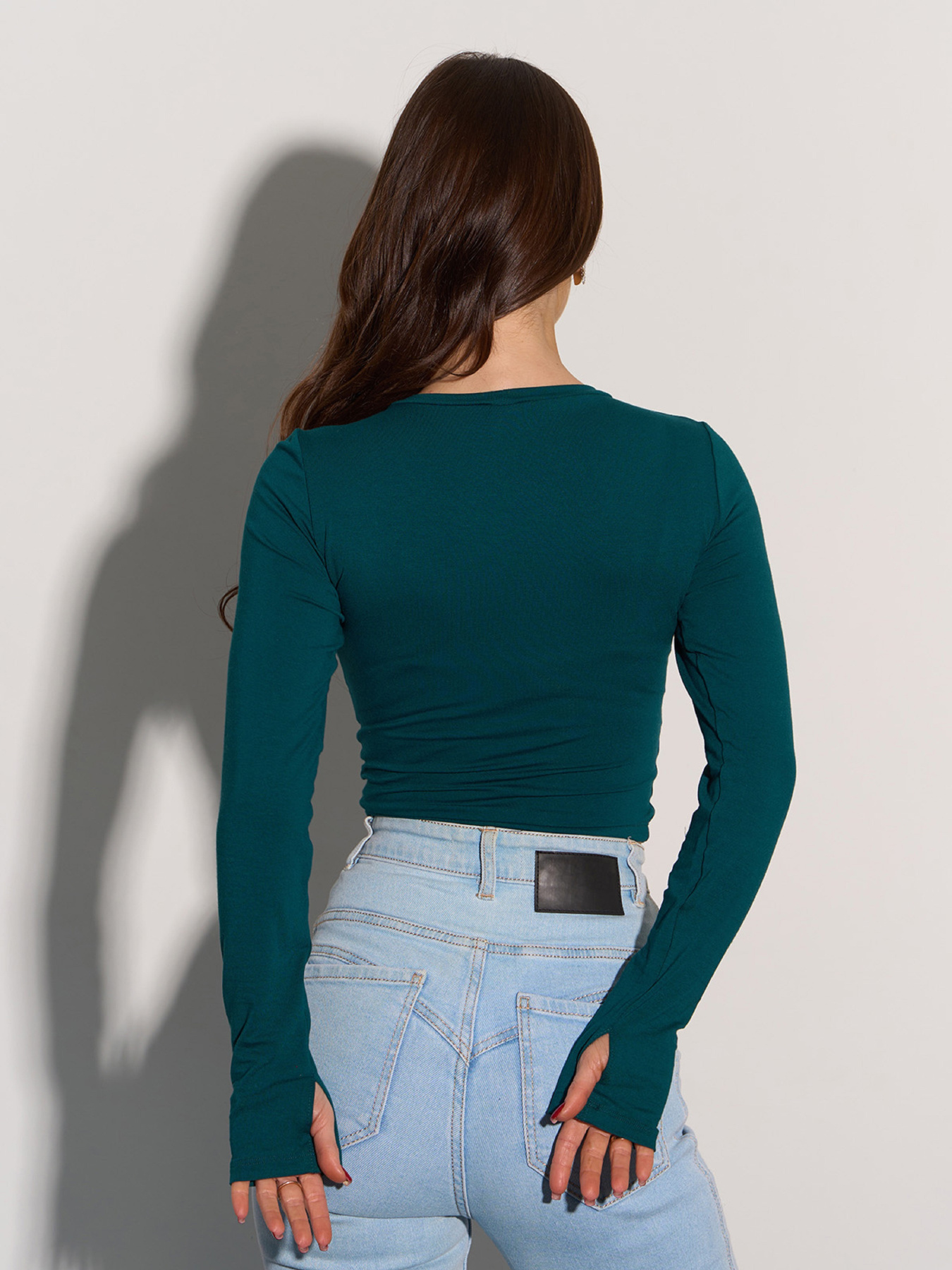 Лонгслів ISSA Plus модель 14548_темно_зеленый Фото