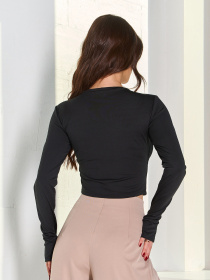 Лонгслів ISSA Plus модель 15062_черный Фото