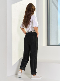 Повседневные штаны ISSA Plus модель 15058_черный Фото