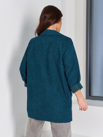 Піджак ISSA Plus модель 15071_темно_зеленый Фото