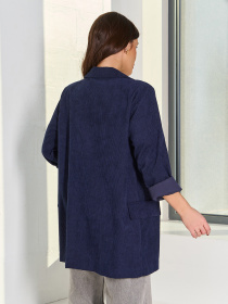 Пиджак ISSA Plus модель 15071_темно_синий Фото