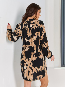 Платье мини ISSA Plus модель 15006_черный Фото