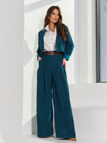 Костюм ISSA Plus модель 15064_темно_зеленый Фото