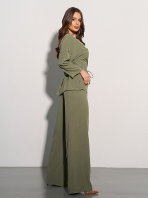 Костюм ISSA Plus модель 13452_хаки Фото