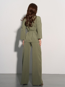 Повсякденний костюм ISSA Plus модель 13452_хаки Фото