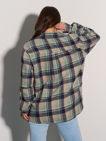 Сорочка повсякденна ISSA Plus модель SA-554A_зеленый Сорочка повсякденна ISSA Plus модель SA-554A_зеленый Фото