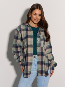 Сорочка повсякденна ISSA Plus модель SA-554A_зеленый Сорочка повсякденна ISSA Plus модель SA-554A_зеленый Фото