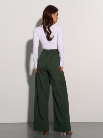 Палаццо ISSA Plus модель 15015_хаки Фото