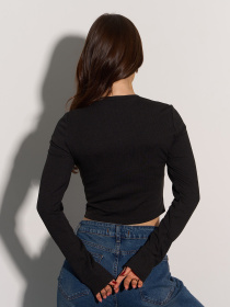 Лонгслів ISSA Plus модель 15078_черный Фото