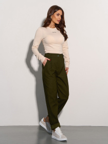 Повседневные штаны ISSA Plus модель 15079_хаки Фото