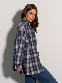 Сорочка ISSA Plus модель 15083_мультиколор Фото