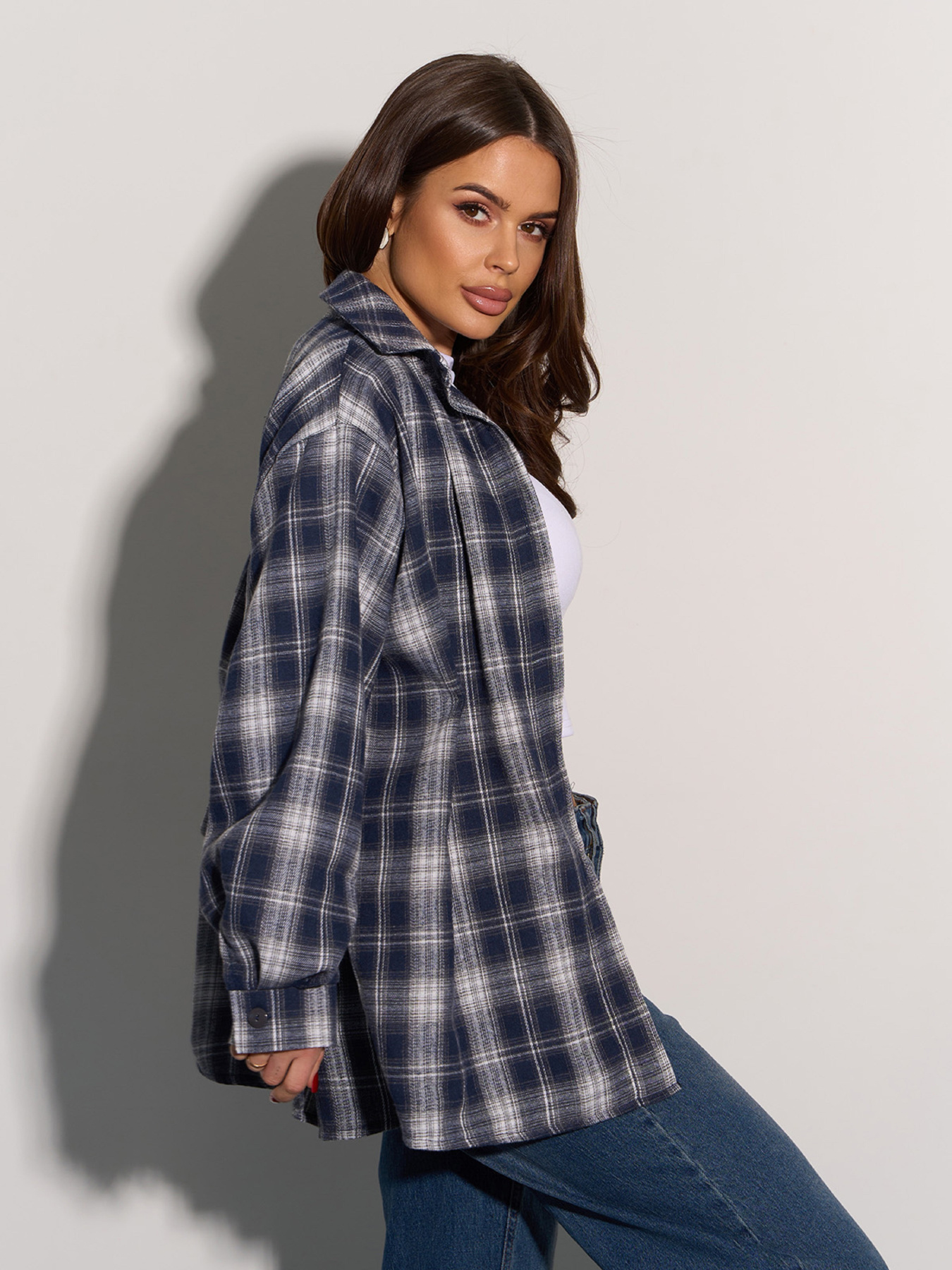 Сорочка повсякденна ISSA Plus модель 15083_мультиколор Фото