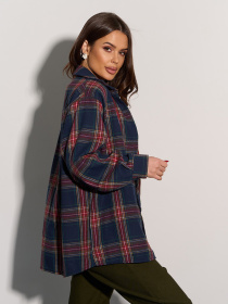 Сорочка повсякденна ISSA Plus модель 15084_мультиколор Сорочка повсякденна ISSA Plus модель 15084_мультиколор Фото