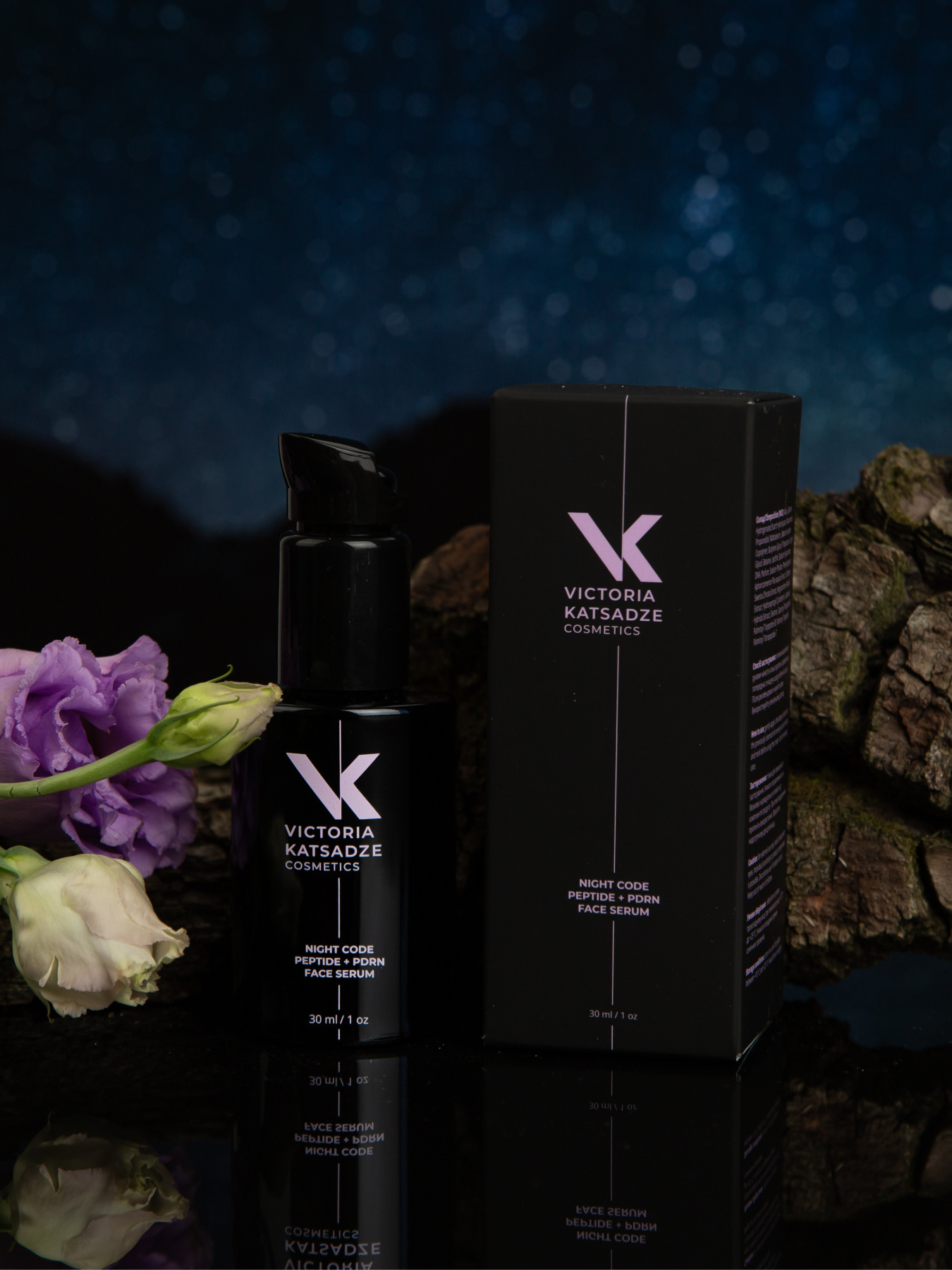 Ночная пептидная сыворотка для лица с полинуклеотидами Night Code VK Cosmetics модель 4820285670059 Фото