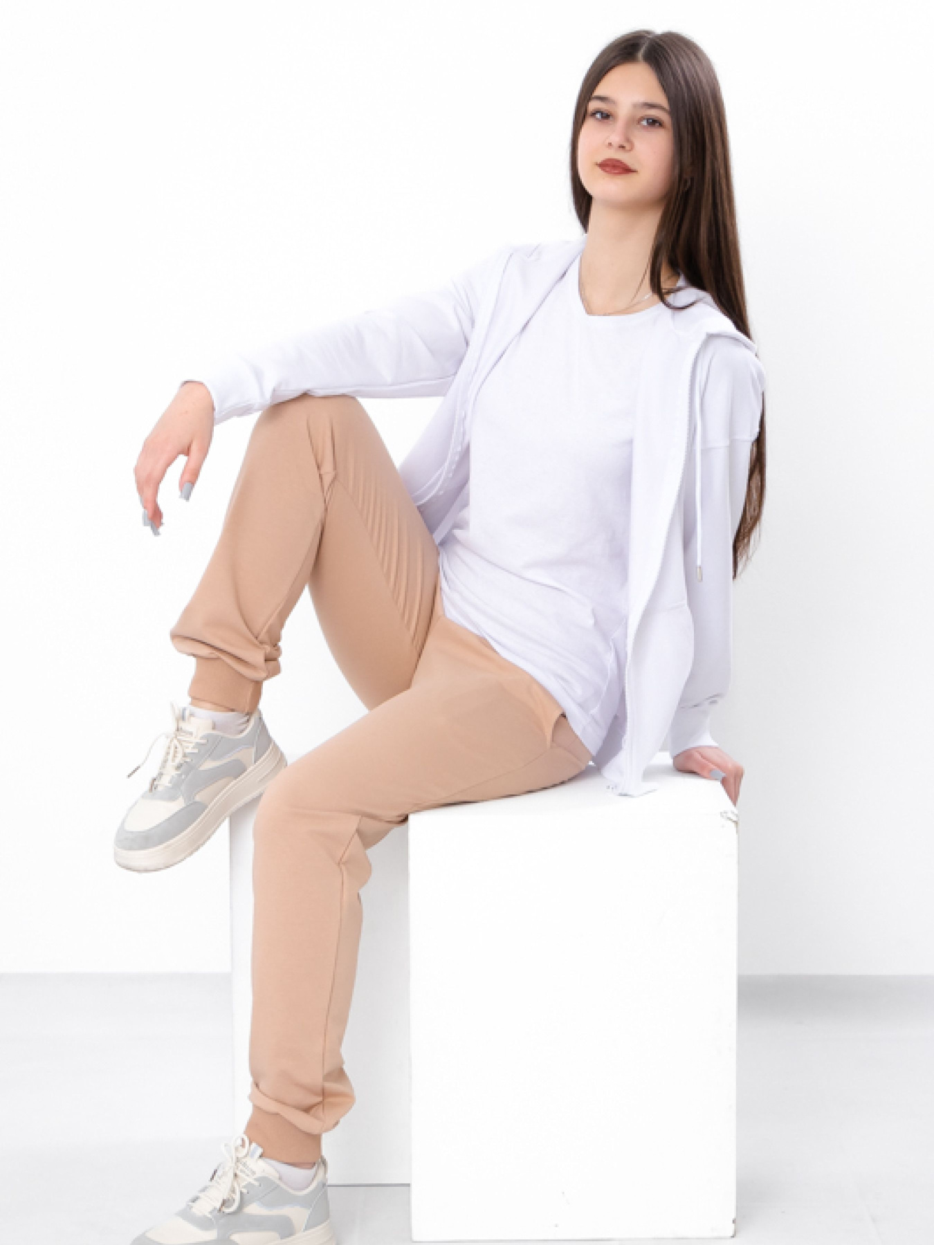 Джоггеры Носи своє модель 6231-057-2-svtla-kava Фото