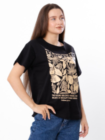 Футболка Носи своє модель 8127-001-33-1-chornij-inspiration Фото