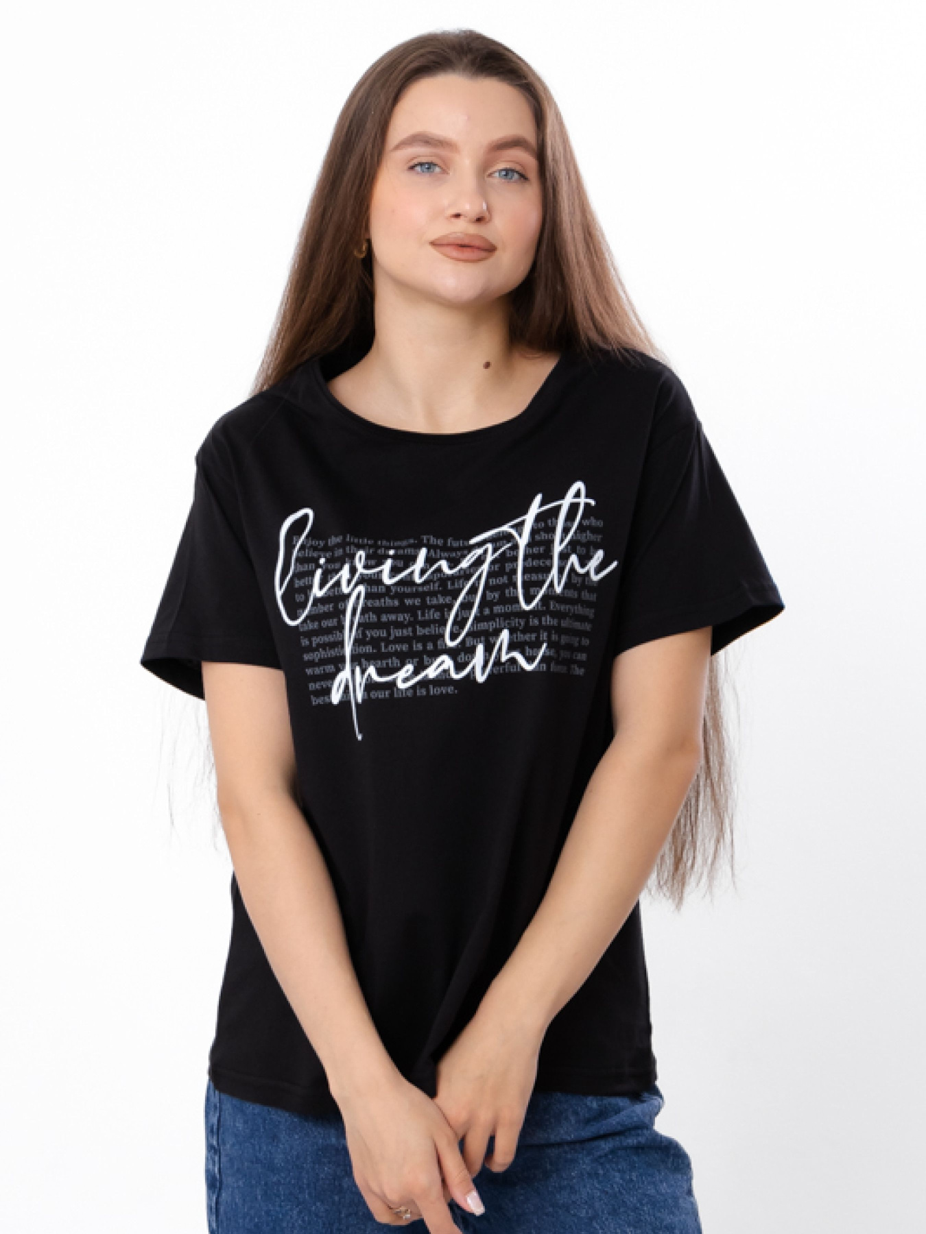 Футболка Носи своє модель 8127-001-33-chornij-living Фото
