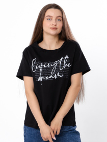 Футболка Носи своє модель 8127-001-33-chornij-living Фото