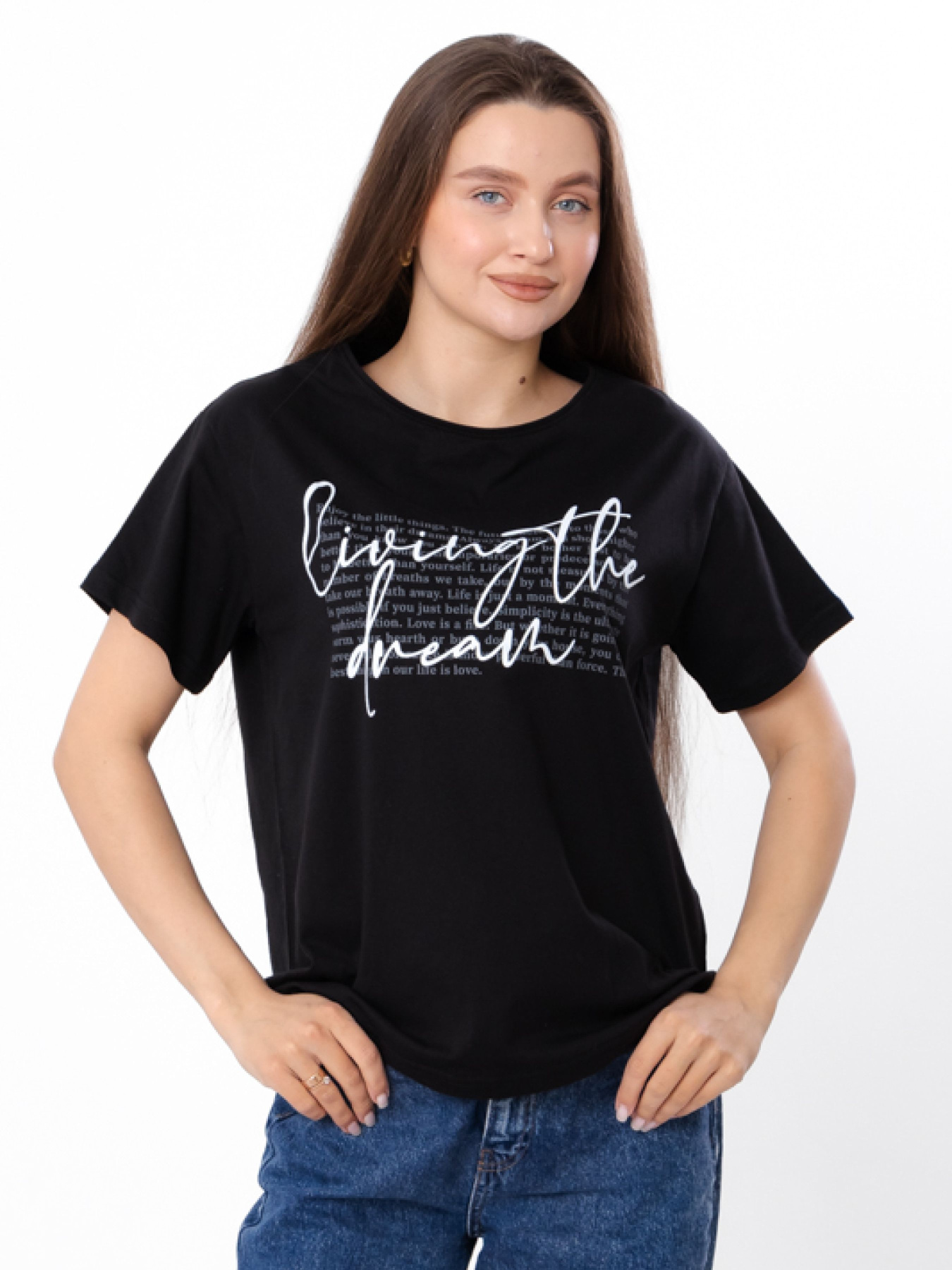 Футболка Носи своє модель 8127-001-33-chornij-living Футболка Носи своє модель 8127-001-33-chornij-living Фото