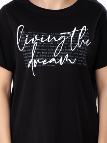 Футболка Носи своє модель 8127-001-33-chornij-living Футболка Носи своє модель 8127-001-33-chornij-living Фото