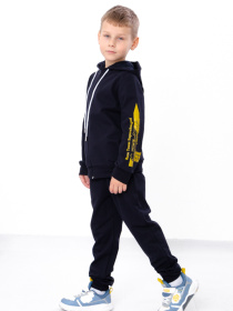 Спортивный костюм Носи своє модель 6018-057-33-4-chornilxno-sinj Фото