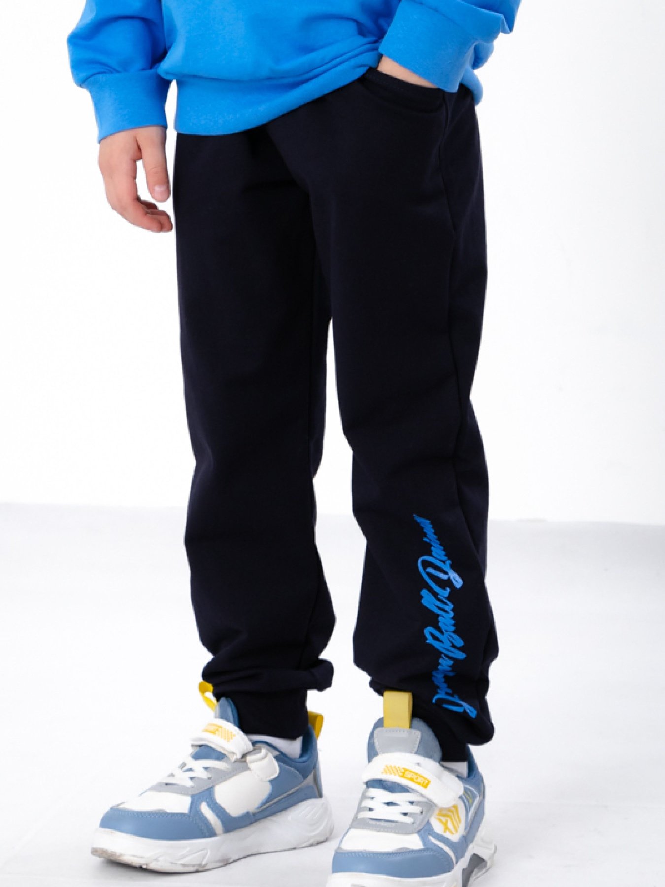 Спортивний костюм Носи своє модель 6063-057-33-4-blakitnij-dzhins-chornilxno-sinj Фото