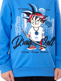 Спортивный костюм Носи своє модель 6063-057-33-4-blakitnij-dzhins-chornilxno-sinj Фото