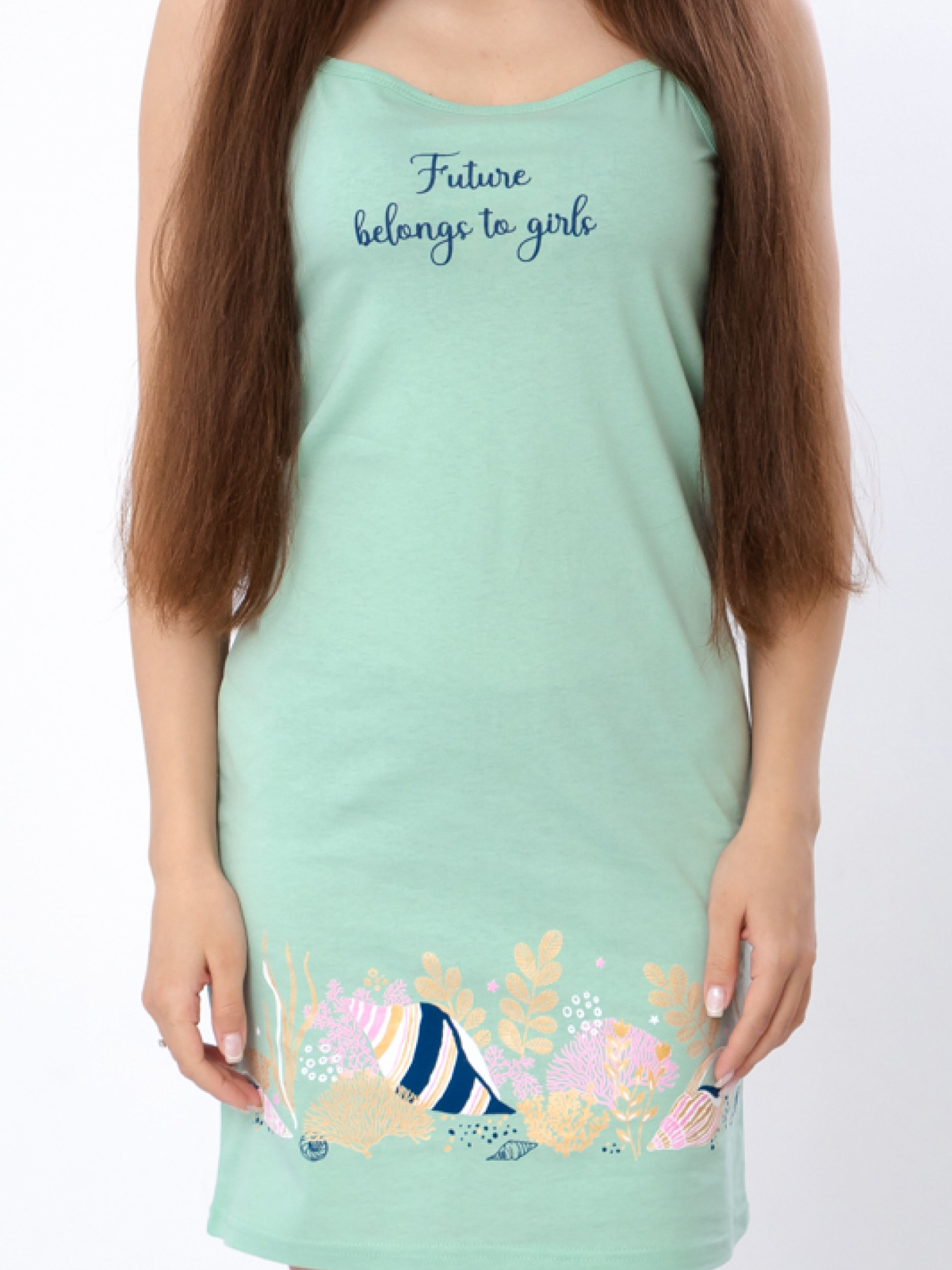 Ночная рубашка Носи своє модель 8111-001-33-m-qtno-zelenij Фото