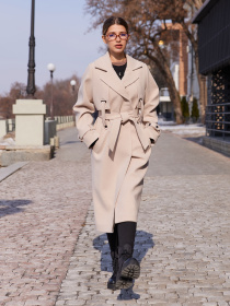 Пальто MilaNova модель Пальто ПВ-345молоко Фото