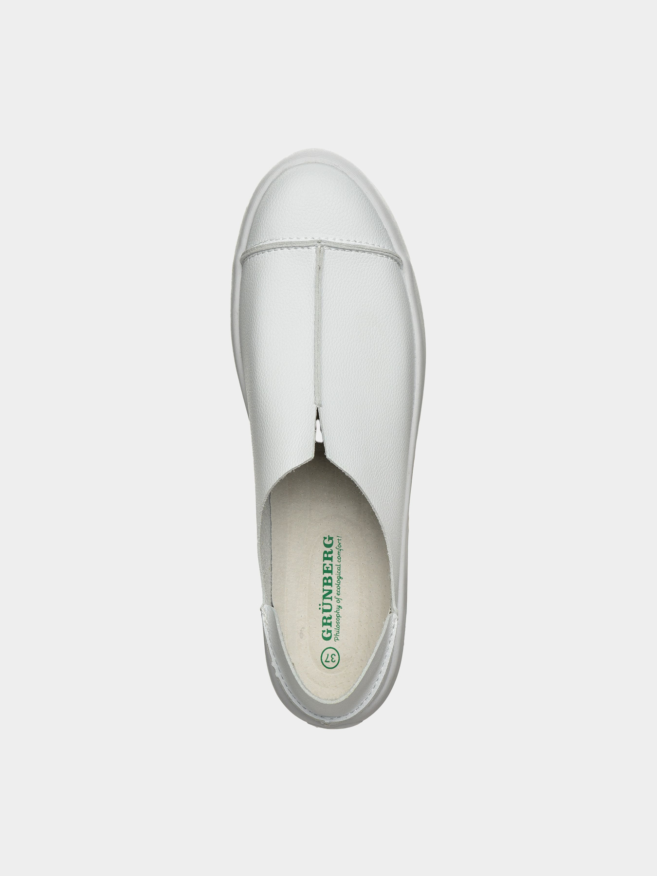 Слипоны Grunberg модель 157507/04-04-white Фото