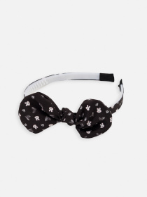 Обруч для волос для девочки цвет черный ЦБ-00267343 YUKI модель ЦБ-00267343 Фото