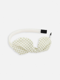 Обруч для волос для девочки цвет зеленый ЦБ-00267349 YUKI модель ЦБ-00267349 Фото