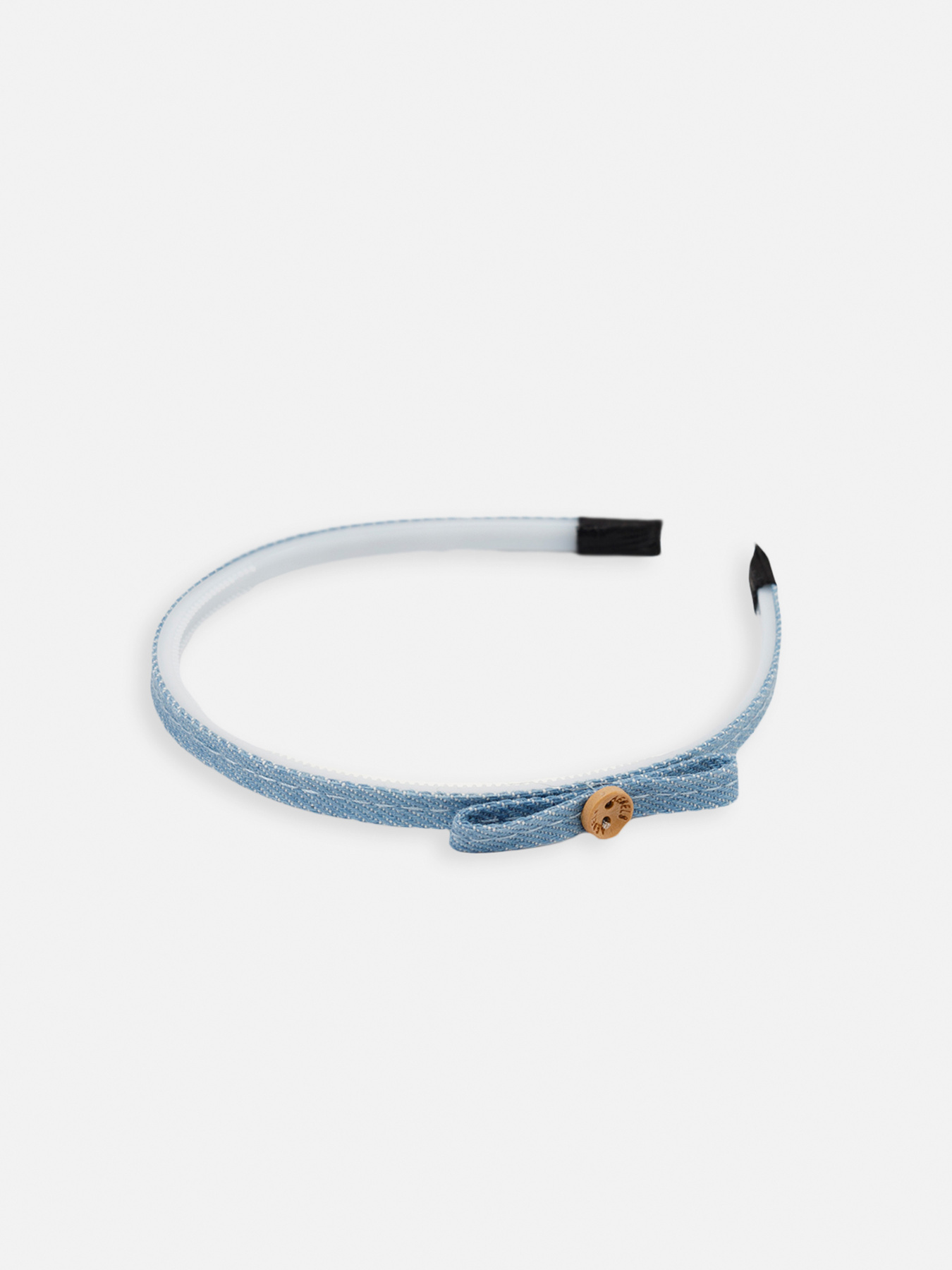 Обруч для волос для девочки цвет голубой ЦБ-00267355 YUKI модель ЦБ-00267355 Фото