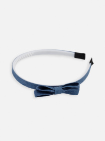 Обруч для волосся для дівчинки колір синій ЦБ-00267357 YUKI модель ЦБ-00267357 Фото