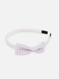 Обруч для волос для девочки цвет сиреневый ЦБ-00267364 YUKI модель ЦБ-00267364 Фото