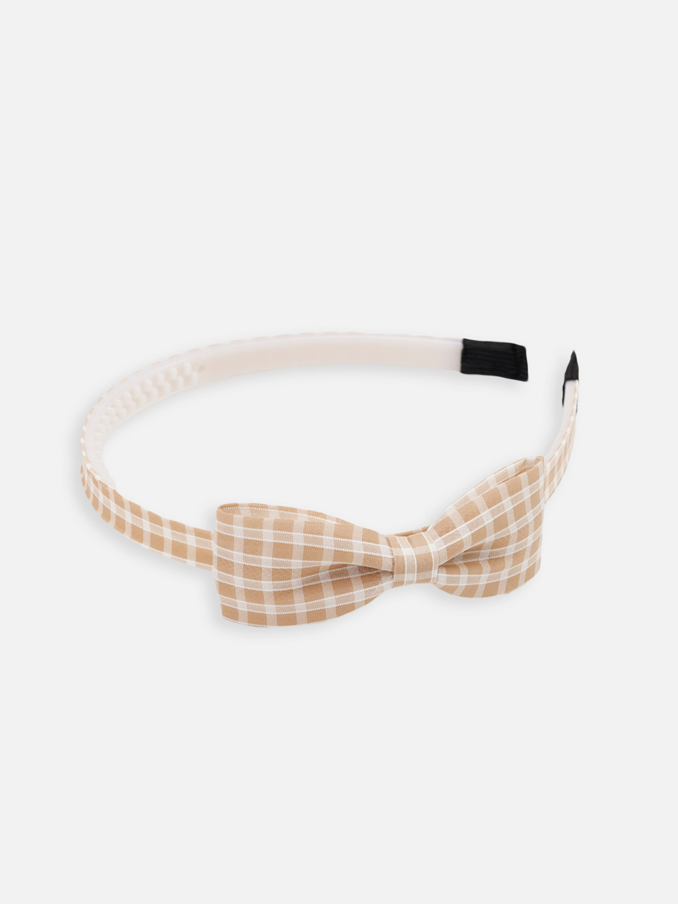 Обруч для волос для девочки цвет бежевый ЦБ-00267365 YUKI модель ЦБ-00267365 Фото