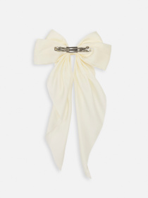 Бант для девочки  цвет молочный ЦБ-00270253 YUKI модель ЦБ-00270253 Фото