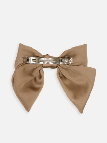 Бант для девочки  цвет капучино ЦБ-00270258 YUKI модель ЦБ-00270258 Фото