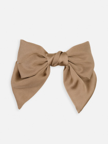 Бант для девочки  цвет капучино ЦБ-00270258 YUKI модель ЦБ-00270258 Фото